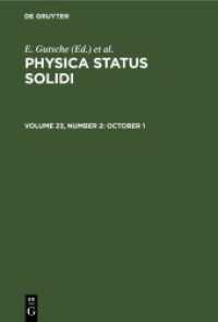 Physica status solidi. Volume 23， Number 2 October 1