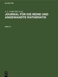 Journal für die reine und angewandte Mathematik. Band 73 Journal für die reine und angewandte Mathematik. Band 73