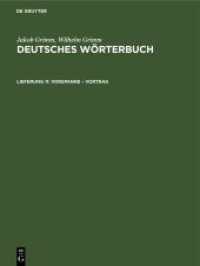 Jakob Grimm; Wilhelm Grimm: Deutsches Wörterbuch. Deutsches Wörterbuch， Band 12， Abteilung 2. Band 12， 2. Lieferung 1 Vorspanne - Vortrag