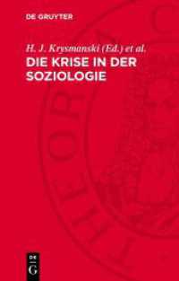 Die Krise in der Soziologie : Kritische Studien zum 17. Deutschen Soziologentag in der BRD