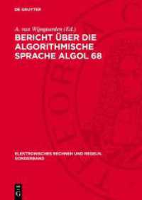 Bericht &uuml;ber die Algorithmische Sprache Algol 68 (Elektronisches Rechnen und Regeln. Sonderband)