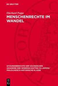 Menschenrechte im Wandel (Sitzungsberichte der Sächsischen Akademie der Wissenschaften zu Leipzig/ Philologisch-Historische Klass)