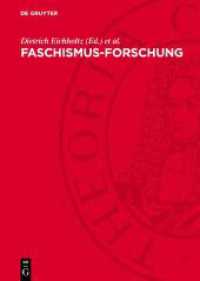 Faschismus-Forschung : Positionen, Probleme, Polemik （2. Aufl. 1980. 460 S.）