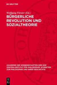 Bürgerliche Revolution und Sozialtheorie : Studien zur Vorgeschichte des historischen Materialismus (I) (Akademie der Wissenschaften der DDR Zentralinstitut für Philosophie. Schriften zur Philosophie und ihre)