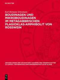 Boudinagen und Mikroboudinagen im metagabbrischen Plagioklas-Amphibolit von Rosswein : (Sachs. Granulitgebirge) (Abhandlungen der Sächsischen Akademie der Wissenschaften zu Leipzig / Mathematisch-Naturwissenschaftlic)