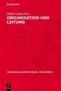 Organisation und Leitung : Fragen der Theorie und Praxis (Sammlung Akademie-Verlag / Philosophie 6)