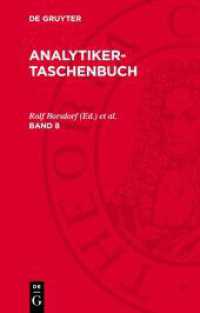 Analytiker-Taschenbuch. Band 8 Analytiker-Taschenbuch. Band 8