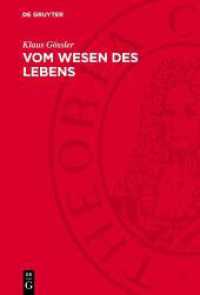 Vom Wesen des Lebens