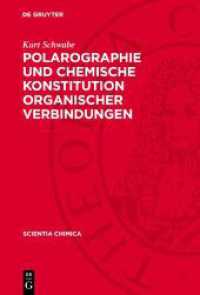 Polarographie und chemische Konstitution organischer Verbindungen (Scientia Chimica 8)