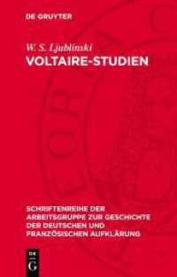 Voltaire-Studien (Schriftenreihe der Arbeitsgruppe zur Geschichte der deutschen und französischen Aufklärung 14)