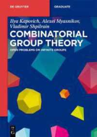Combinatorial Group Theory : Open Problems on Infinite Groups (De Gruyter Textbook)