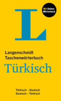 Langenscheidt Taschenwörterbuch Türkisch, m.  Buch, m.  Online-Zugang : Türkisch - Deutsch / Deutsch - Türkisch mit Online-Wörterbuch (Langenscheidt Taschenwörterbuch) （2024. 1103 S.）
