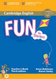 Fun for Starters (Third edition) - Teacher's Book with downloadable Audio (Cambridge English) （3rd ed. 2015. 144 p. 297 mm）
