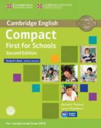 Compact First for Schools - Second edition. Student's Book without answers with CD-ROM and Workbook without answers with Audio CD (Cambridge English) （2nd ed. 2014. 150 S. 276 mm）