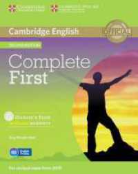 Complete First - Second Edition. Student's Book without answers， with CD-ROM (Cambridge English)