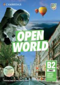 Open World First, Self Study Pack (Student's Book with Answers with Online Practice and Workbook with Answers with Audio : Level B2 (Open World First) （2019. 399 S. 297 mm）