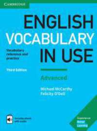 English Vocabulary in Use Advanced 3rd Edition, with answers and Enhanced ebook (English Vocabulary in Use) （3rd ed. 2017. 301 S. 265 mm）