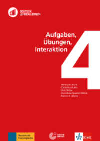 Aufgaben, Übungen, Interaktion, m. DVD : Buch mit Videos (dll - deutsch lehren lernen) （2014. 184 S. 297 mm）