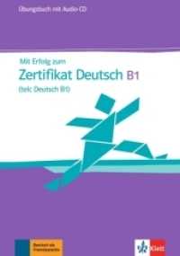 Mit Erfolg zum Zertifikat. Übungsbuch, m. Audio-CD : B1 (Edition Deutsch) （Neuaufl. 2011. 176 S. 297 mm）