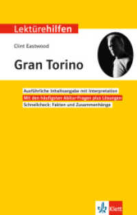 Klett Lektürehilfen Eastwood, Gran Torino : Interpretationshilfe für Oberstufe und Abitur in englischer Sprache (Klett Lektürehilfen) （3. Aufl. 2017. 142 S. 19.8 cm）