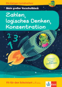Mein großer Vorschulblock Zahlen, logisches Denken, Konzentration : Fit für den Schulstart ab 5 Jahren (Die kleinen Lerndrachen) （2. Aufl. 2020. 96 S. m. Illustr. 240 mm）