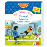 Klett Mein Lieblings-Block Toooor! Sportliche Fußball-Rätsel : Vorschule, ab 5 Jahren, Das kannst du alleine! (Mein Lieblings-Block) （2025. 96 S. 200 mm）