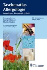 Taschenatlas Allergologie : Grundlagen, Diagnostik, Klinik （2., überarb. u. aktualis. Aufl. 2008 XIII, 252 S. 108 Abb. 190 mm）