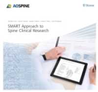 SMART Approach to Spine Clinical Research （2013. 208 S. 63 Abb. 2300x2450 mm）