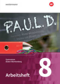 P.A.U.L. D. - Persönliches Arbeits- und Lesebuch Deutsch - Für Gymnasien in Baden-Württemberg u.a. : Arbeitsheft 8 (P.A.U.L. D. 41) （2019. 112 S. 298.00 mm）