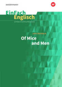 EinFach Englisch Unterrichtsmodelle : John Steinbeck: Of Mice and Men (EinFach Englisch Unterrichtsmodelle 403) （2018. 92 S. einige Abb. 297.00 mm）