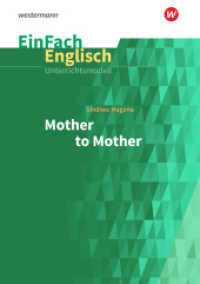 EinFach Englisch Unterrichtsmodelle : Sindiwe Magona: Mother to Mother (EinFach Englisch Unterrichtsmodelle 302) （2018. 101 S. einige Abb. 298.00 mm）