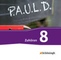 P.A.U.L. D. - Persönliches Arbeits- und Lesebuch Deutsch - Für Gymnasien und Gesamtschulen - Bisherige Ausgabe, Audio-CD : Zuhören 8. 146 Min. (P.A.U.L. D. 37) （2014. 146 Min., Doppel-CD. 126.00 x 143.00 mm）