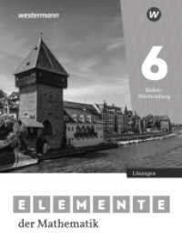 Elemente der Mathematik SI - Ausgabe 2023 für Baden-Württemberg : Lösungen 6 (Elemente der Mathematik SI) （2024. 224 S. 261.00 mm）