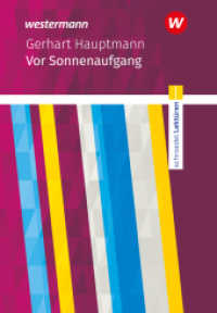 Schroedel Lektüren : Gerhart Hauptmann: Vor Sonnenaufgang Textausgabe (Schroedel Lektüren) （2024. 288 S. 166.00 mm）