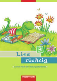Lies richtig - Ausgabe 2008 : Arbeitsheft 3. RSR 2006. Inkl. Download (Lies richtig 2) （2008. 60 S. 298.00 mm）