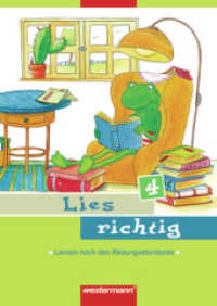 Lies richtig - Ausgabe 2008 : Arbeitsheft 4 (Lies richtig 3) （2008. 63 S. 297.00 mm）