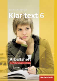 Klartext - Ausgabe Südwest, m. 1 Buch, m. 1 Online-Zugang : Arbeitsheft 6 mit Lösungen (Klartext 42) （2013. 96 S. m. zahlr. farb. Abb., Beil.: Lösungen. 297.00 mm）