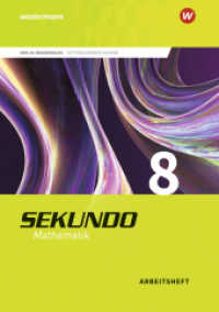 Sekundo - Ausgabe 2017 für Berlin und Brandenburg : Arbeitsheft 8 mit Lösungen (Sekundo - Mathematik für differenzierende Schulformen 33) （2018. 72 S. 297.00 mm）