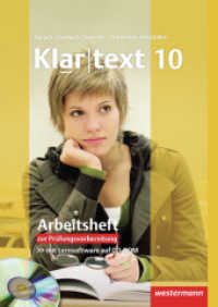 Klartext - Ausgabe für Nordrhein-Westfalen, m. 1 Buch, m. 1 Online-Zugang : Arbeitsheft 10 mit Lösungen: plus CD-ROM (Klartext 103) （2012. XII, 84 S. m. zahlr. farb. Abb., Beil.: Lösungen. 297.00 mm）