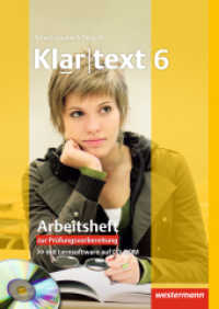 Klartext - Ausgabe Südwest, m. 1 Buch, m. 1 Online-Zugang : Arbeitsheft 6 mit Lösungen: plus CD-ROM (Klartext 43) （2013. 96 S. m. zahlr. farb. Abb., Beil.: Lösungen. 297.00 mm）
