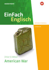 EinFach Englisch New Edition Unterrichtsmodelle : Omar El Akkad: American War (EinFach Englisch New Edition 1) （2024. 144 S. 297.00 mm）