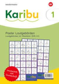 Karibu - Ausgabe 2024 : Poster Lautgebärden in Druckschrift und Grundschrift Lautgebärden im Überblick (DIN A1) (Karibu) （2024. 2 S. 298.00 mm）