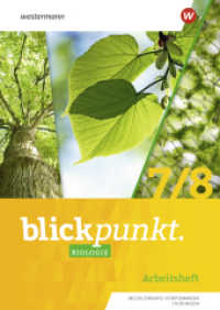 Blickpunkt Biologie - Ausgabe 2024 für Mecklenburg-Vorpommern und Thüringen : Arbeitsheft 7 / 8 (Blickpunkt Biologie) （2024. 80 S. 297.00 mm）
