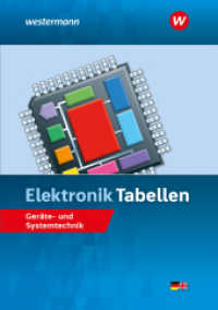 Elektronik Tabellen : Geräte- und Systemtechnik Tabellenbuch (Elektronik Tabellen Geräte- und Systemtechnik) （9. Aufl. 2024. 512 S.）
