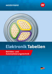 Elektronik Tabellen : Betriebs- und Automatisierungstechnik Tabellenbuch (Elektronik Tabellen) （6. Aufl. 2024. 552 S.）