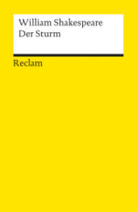 Der Sturm : Shakespeare, William - Literaturklassiker; deutsche Übersetzung - 46 (Reclams Universal-Bibliothek 46) （1986. 101 S. 148 mm）