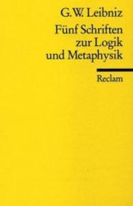 Fünf Schriften zur Logik und Metaphysik (Reclam Universal-Bibliothek N