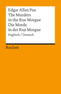 The Murders in the Rue Morgue / Die Morde in der Rue Morgue. Englisch/Deutsch : Poe, Edgar Allan - zweisprachige Ausgabe; englischsprachige Literatur - 2176 (Reclams Universal-Bibliothek 2176) （1986. 103 S. 148 mm）