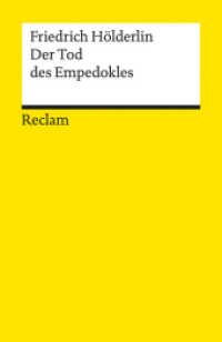 Der Tod des Empedokles (Reclams Universal-Bibliothek 7500) （1986. 176 S. 148 mm）