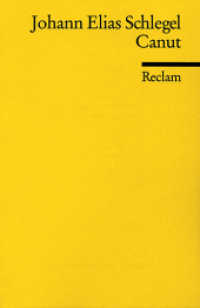 Canut : Trauerspiel (Reclams Universal-Bibliothek 8766)
